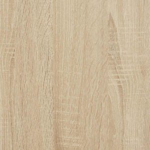 vidaXL Reception Counter Sonoma Oak 200x50x103.5 cm Engineered Wood