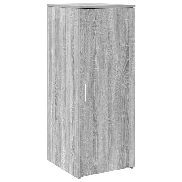 vidaXL Reception Counter Grey Sonoma 135x50x103.5 cm Engineered Wood