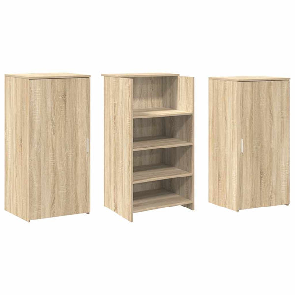 vidaXL Reception Counter Sonoma Oak 155x50x103.5 cm Engineered Wood