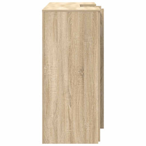 vidaXL Reception Counter Sonoma Oak 155x50x103.5 cm Engineered Wood