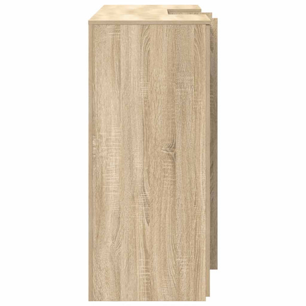 vidaXL Reception Counter Sonoma Oak 155x50x103.5 cm Engineered Wood