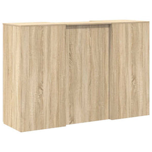 vidaXL Reception Counter Sonoma Oak 155x50x103.5 cm Engineered Wood