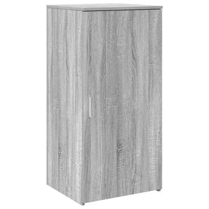 vidaXL Reception Desk Gray Sonoma 155x50x103.5 cm Engineered Wood