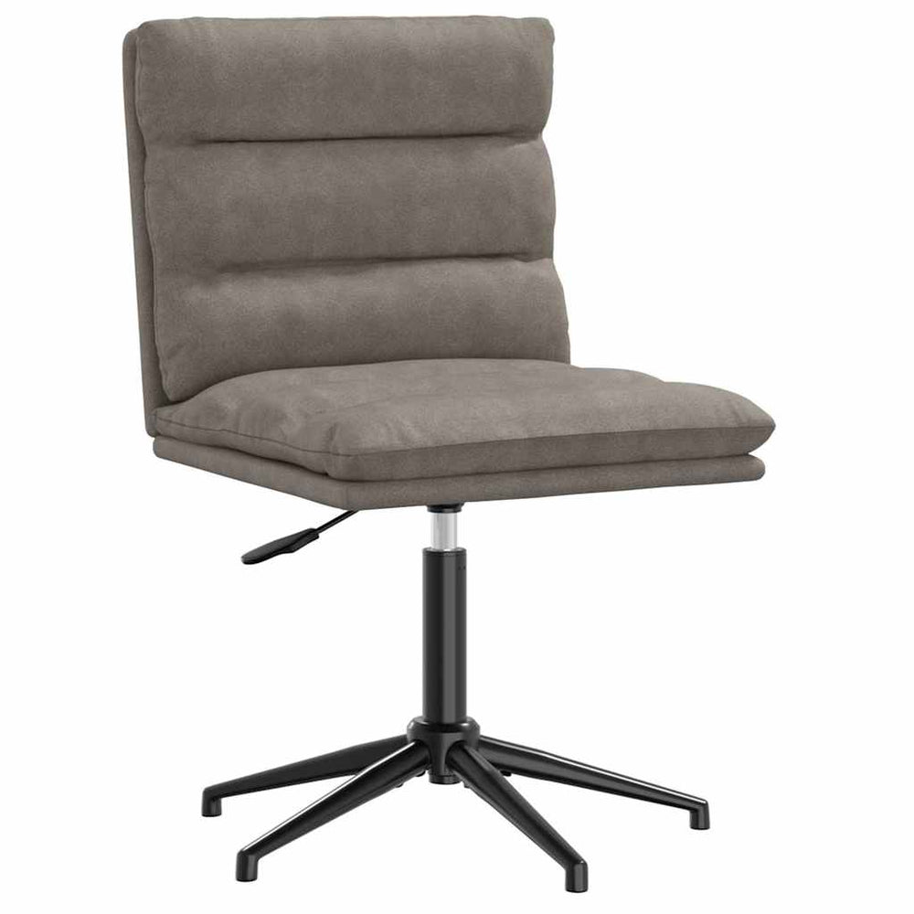 vidaXL Dining Chair Grey Faux Leather