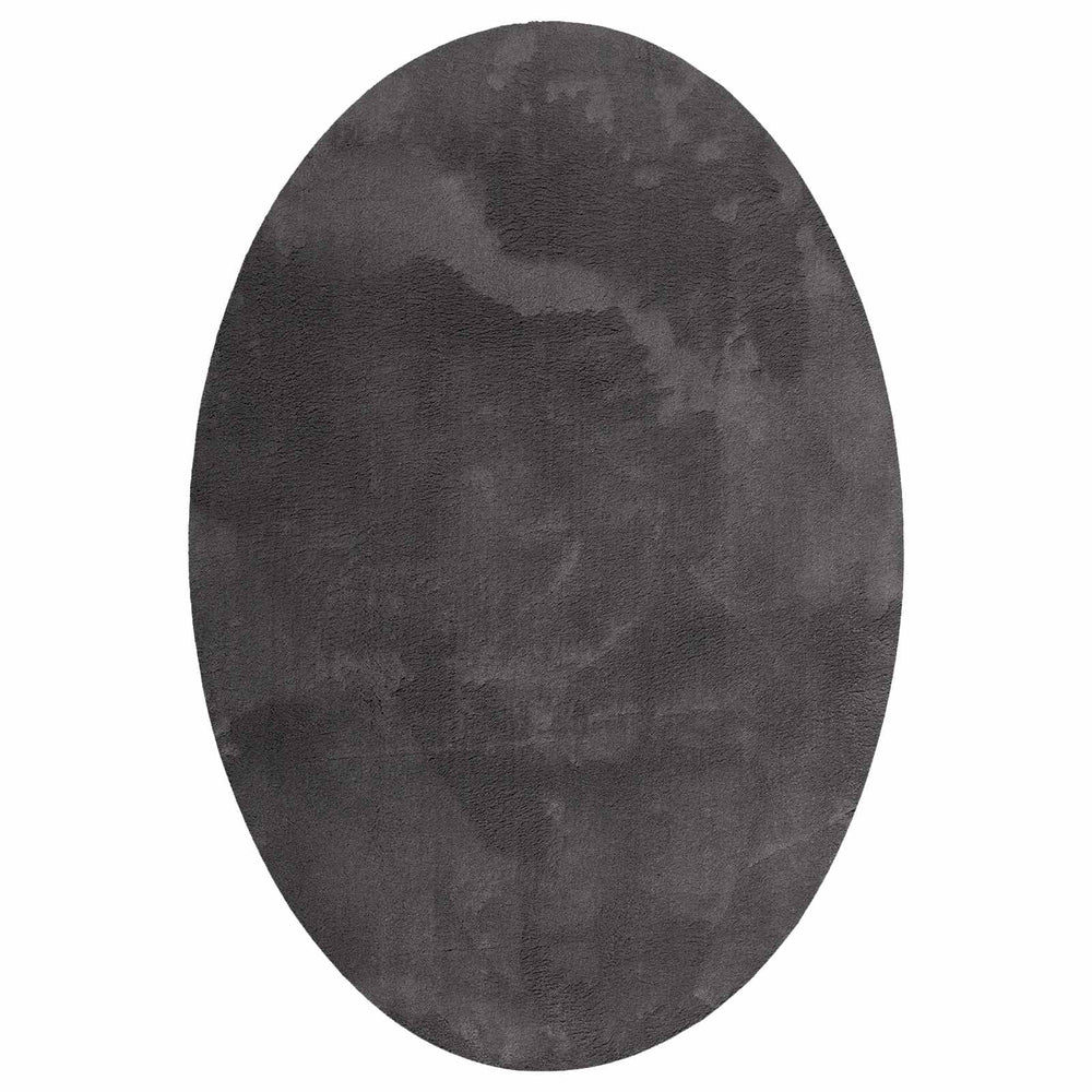 vidaXL Area Rugs HUARTE Anthracite 120 x 170 cm 100% Polyester