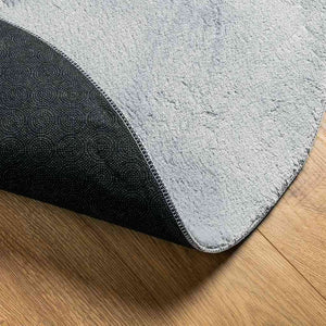 vidaXL HUARTE Gray Area Rug 80 x 150 cm Polyester
