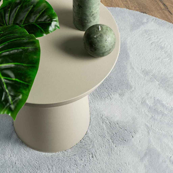 vidaXL HUARTE Gray Area Rug 80 x 150 cm Polyester