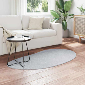 vidaXL HUARTE Gray Area Rug 80 x 150 cm Polyester