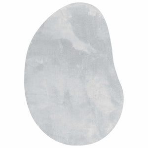 vidaXL HUARTE Gray Area Rug 80 x 150 cm Polyester