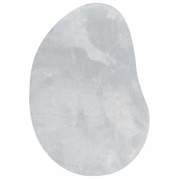 vidaXL HUARTE Gray Area Rug 80 x 150 cm Polyester