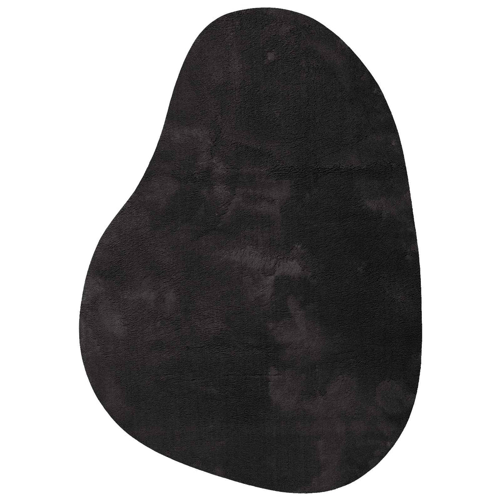 vidaXL HUARTE Area Rug Black 160 x 230 cm Polyester