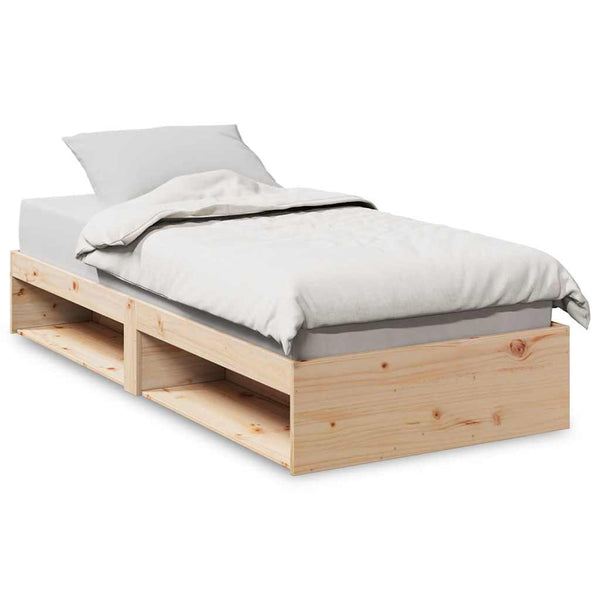 vidaXL Day Bed without Mattress 80x200 cm Solid Pine Wood