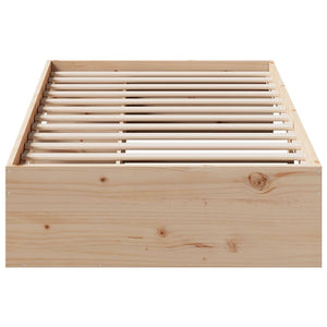 vidaXL Day Bed without Mattress 80x200 cm Solid Pine Wood