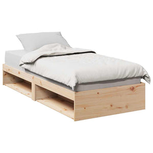 vidaXL Day Bed without Mattress 80x200 cm Solid Pine Wood