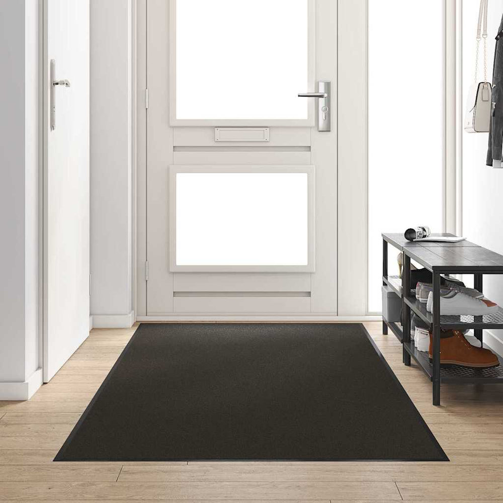 vidaXL Door Mat Other Black 120 x 250 cm Polyamide and PVC