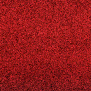 vidaXL Doormat Red and Black 120 x 300 cm Polyamide and PVC