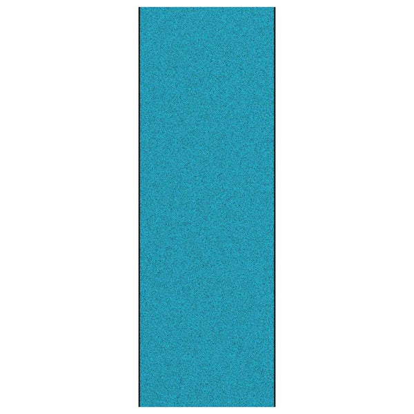 vidaXL Doormat Cyan and Black 120 x 350 cm 100% Polyamide