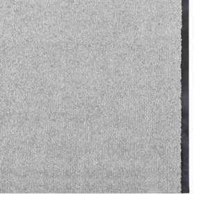 vidaXL Door Mat Gray and Black 120 x 400 cm 100% Polyamide