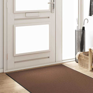 vidaXL Doormat Brown and Black 120 x 250 cm 100% Polyamide