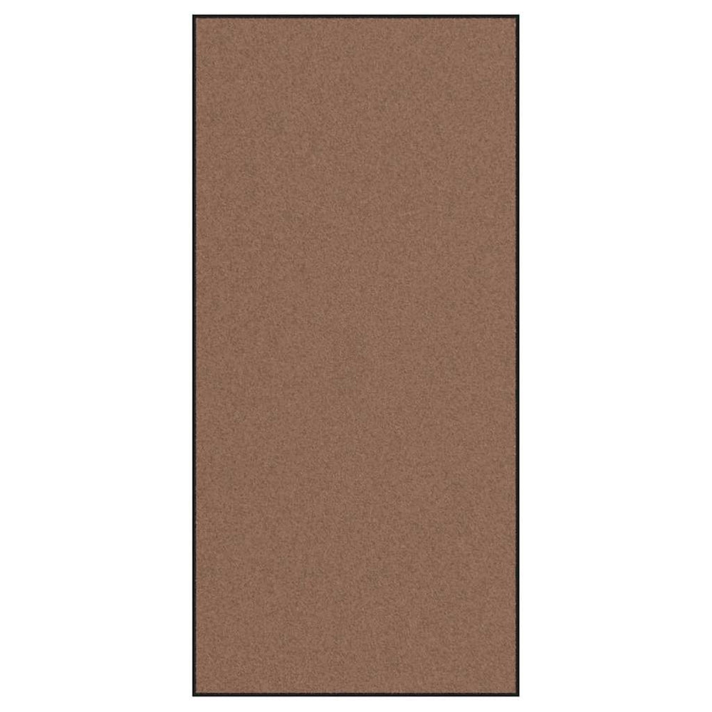 vidaXL Doormat Brown and Black 120 x 250 cm 100% Polyamide