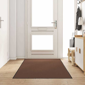 vidaXL Doormat Brown and Black 120 x 300 cm 100% Polyamide