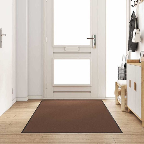 vidaXL Doormat Brown and Black 120 x 300 cm 100% Polyamide