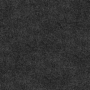 Dunkelgrauer Shaggy Teppich 200x200 cm