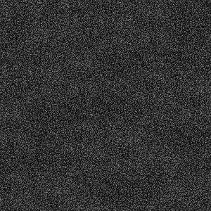 Dunkelgrauer Shaggy Teppich 120x120cm