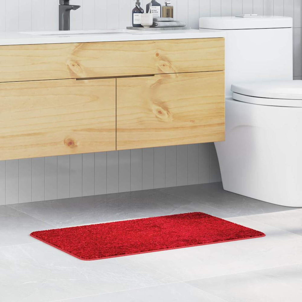 Rutschfeste Badematte Rot 50x80 cm