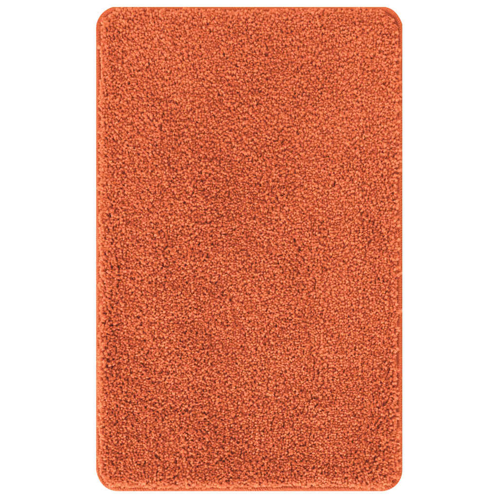 vidaXL Non-Slip Bath Mat Orange 50 x 80 cm PP