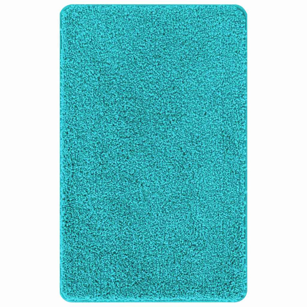 vidaXL Non-Slip Bath Mat Turquoise 60 x 90 cm PP