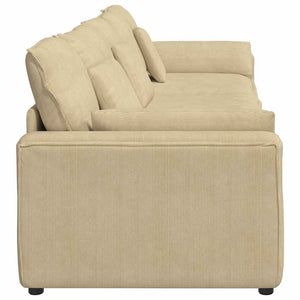vidaXL Modular Sofa with Cushions Grey-green