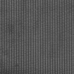 vidaXL Modular Sofa with Cushions Corduroy Dark Grey