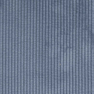 vidaXL Modular Sofa with Cushions Corduroy Blue