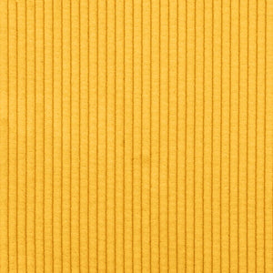vidaXL Modular Sofa with Ottoman Cushions Corduroy Light Yellow