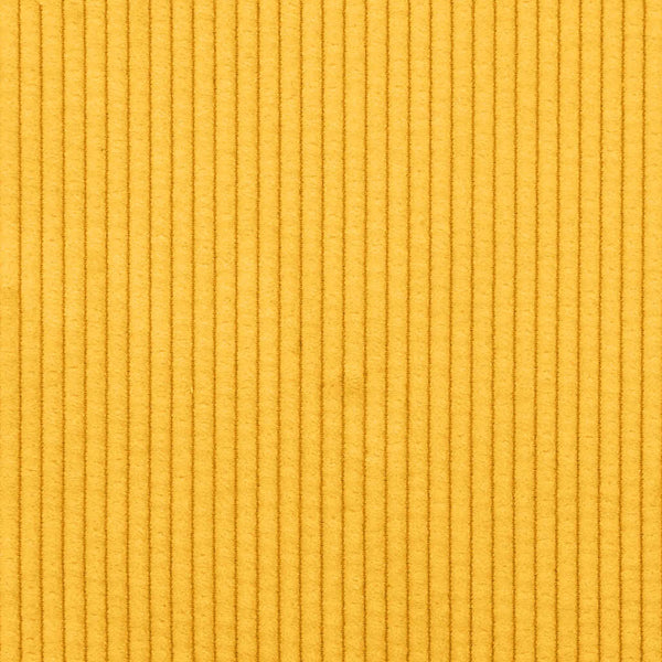 vidaXL Modular Sofa with Ottoman Cushions Corduroy Light Yellow