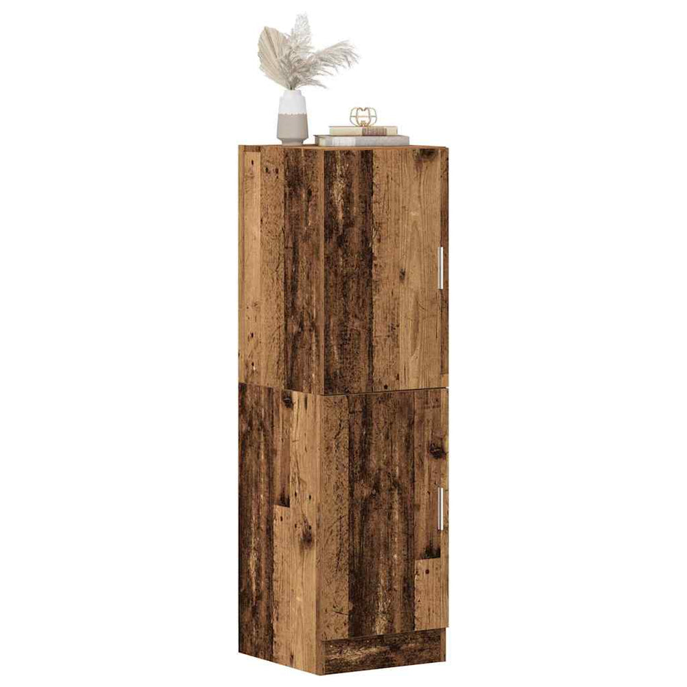 vidaXL Kitchen Cabinet Reclaimed Wood Look 38x41.5x131.5 cm Engineered Wood