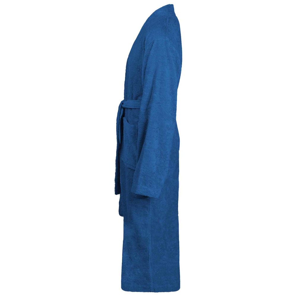 vidaXL Bathrobe KINN Blue M Cotton