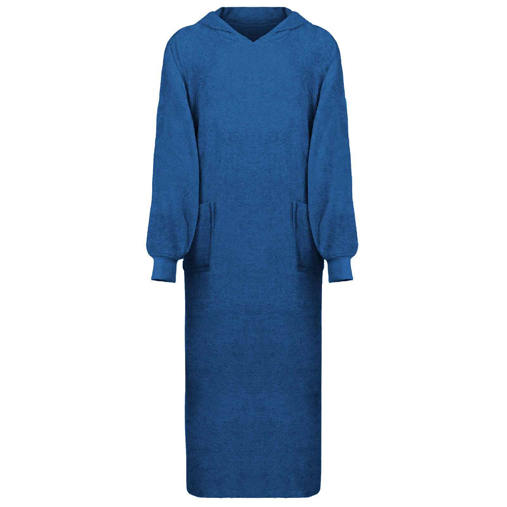 Decken-Hoodie Marineblau XXL Baumwolle