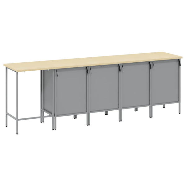 Arbeitsschrankset mit Schubladen, 5-teilig