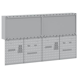 Werkzeugschrank Set Rot, 6-teilig