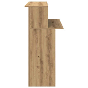vidaXL Reception Counter Artisan Oak 100x50x103.5 cm Engineered Wood