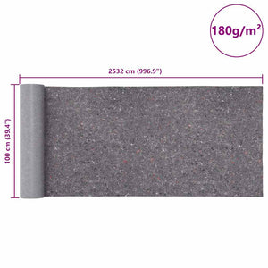 Rutschfeste Malervliese 2x25m Grau