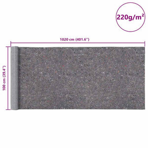 Rutschfeste Malervliese 2er Set Grau