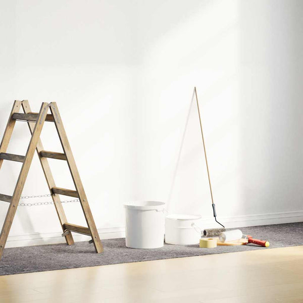 Rutschfeste Malervliese 2er-Set, 50 m² Grau