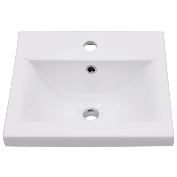 5-teiliges Badmöbel-Set Betongrau