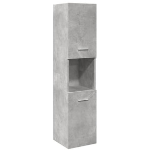 4-tlg. Badmöbel-Set Betongrau