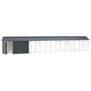 Vogelkäfig Anthrazit Verzinkter Stahl 844 cm