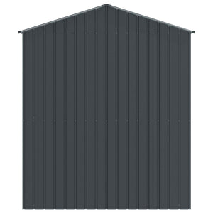 vidaXL Bird Aviary Anthracite 645 x 208 x 247 cm Galvanized Steel