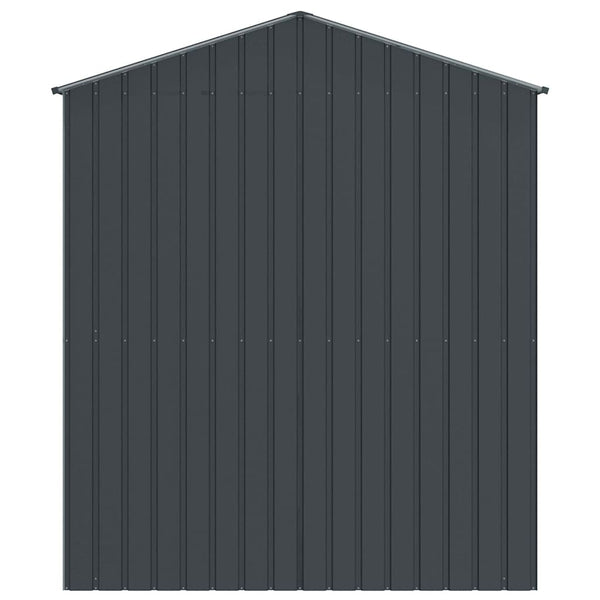 vidaXL Bird Aviary Anthracite 621 x 208 x 247 cm Galvanized Steel
